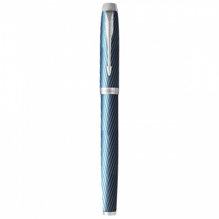 Перьевая ручка Parker IM Premium F318 Blue Grey CT, F
