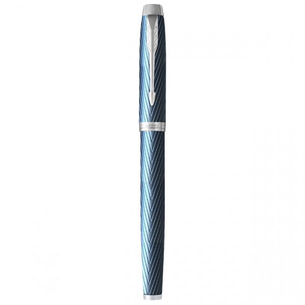 Перьевая ручка Parker IM Premium F318 Blue Grey CT, F