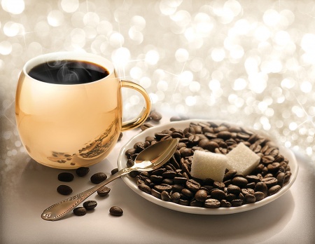 Кружка Asobu Sparkling mugs (0,38 литра) золотистая