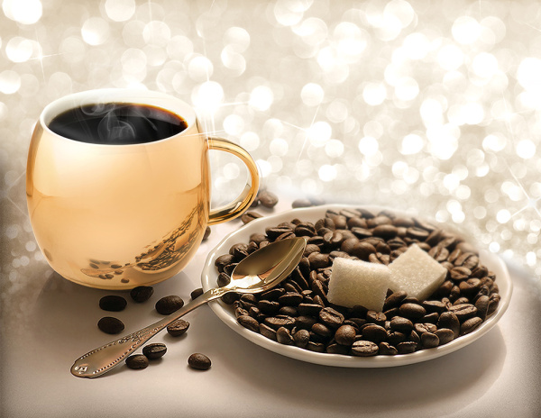 Кружка Asobu Sparkling mugs (0,38 литра) золотистая