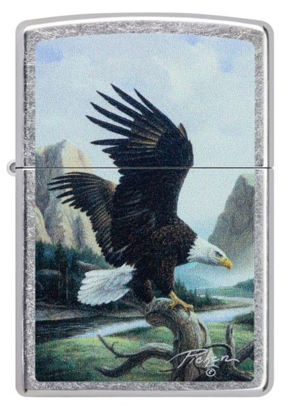 Зажигалка ZIPPO Linda Picken с покрытием Street Chrome 49822