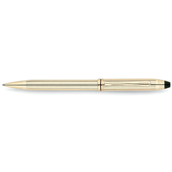 Ручка шариковая Cross TOWNSEND-10 KARAT ROLLED GOLD