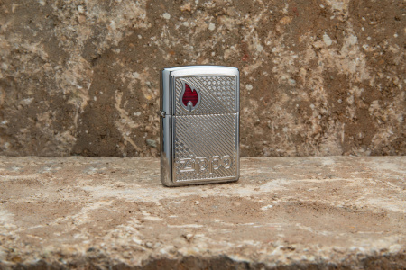 Зажигалка ZIPPO Classic с покрытием Brushed Chrome 48126