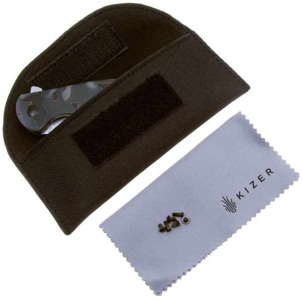 Складной нож Kizer S35VN Gemini, рукоять Raffir