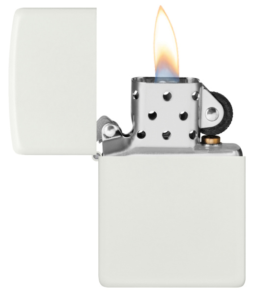 Зажигалка ZIPPO Classic с покрытием White Matte 214