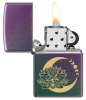 Зажигалка ZIPPO Lotus Moon с покрытием Iridescent 48587