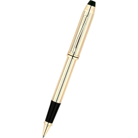 Ручка роллер Cross TOWNSEND-10 KARAT ROLLED GOLD