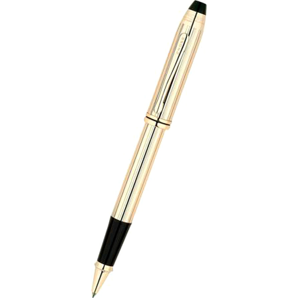 Ручка роллер Cross TOWNSEND-10 KARAT ROLLED GOLD