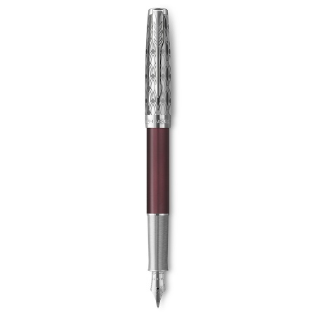Перьевая ручка Parker Sonnet Premium F537 - Metal Red CT