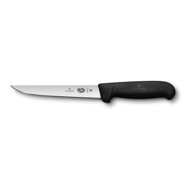 Нож обвалочный VICTORINOX Fibrox с прямым лезвием 15 см и безопасной рукоятью 5.6003.15