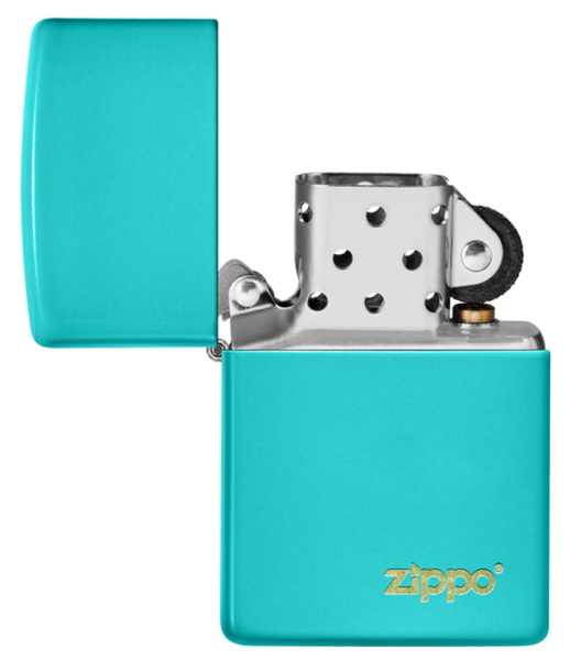 Зажигалка ZIPPO Classic с покрытием Flat Turquoise 49454ZL