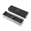 Ручка перьевая Parker "Jotter Originals Black Chrome CT" синяя