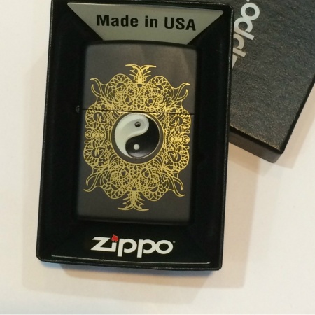 Зажигалка Zippo Classic Black Matte