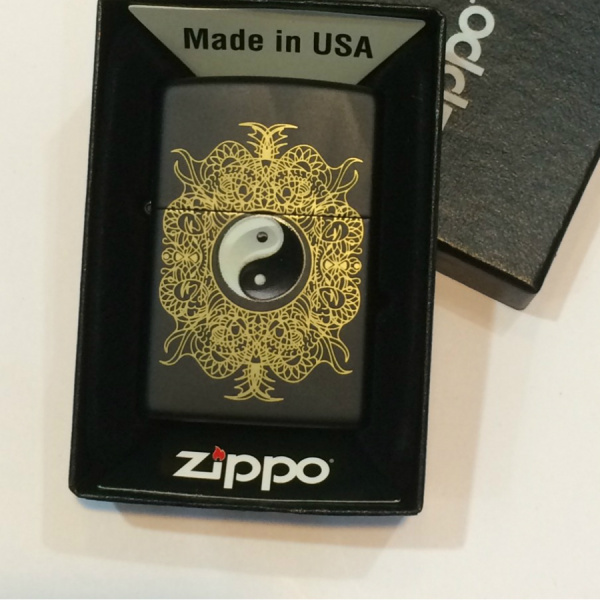 Зажигалка Zippo Classic Black Matte