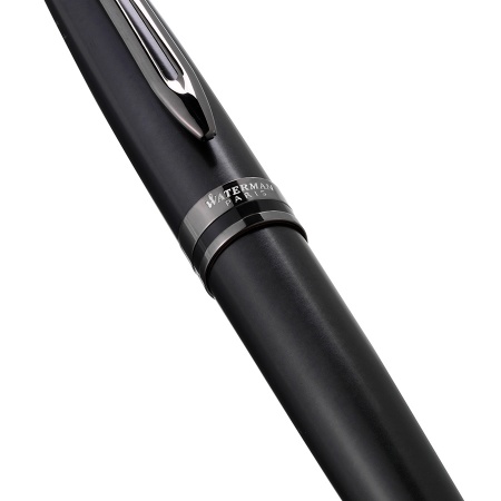 Ручка-роллер Waterman Expert DeLuxe - Metallic Black RT
