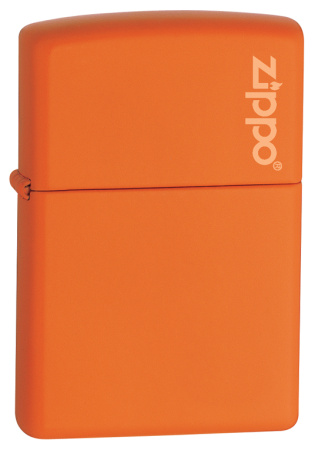 Зажигалка ZIPPO Classic с покрытием Orange Matte 231ZL