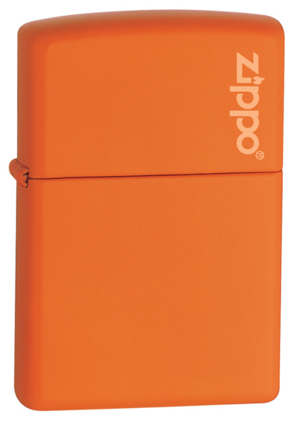 Зажигалка ZIPPO Classic с покрытием Orange Matte 231ZL