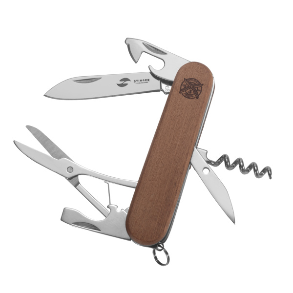 Нож перочинный Stinger FK-K5019-6P