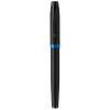 Ручка-роллер Parker IM Vibrant Rings T315 Marine Blue PVD, F