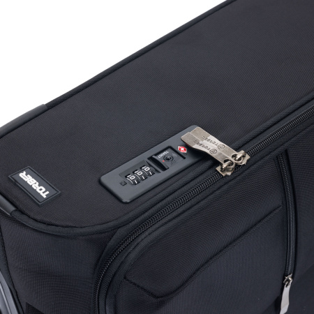 Чемодан TORBER Brosno T1901L-Black