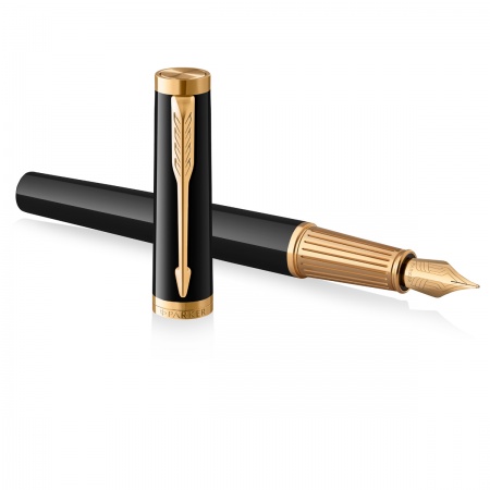 Ручка перьевая Parker "Ingenuity Black GT" 0,8мм