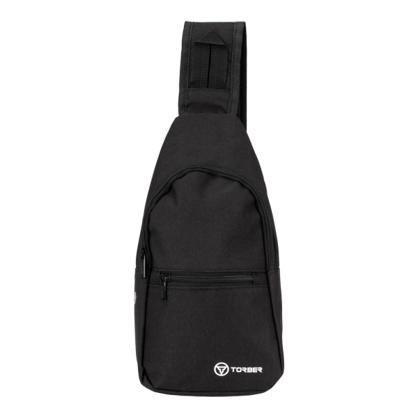 Рюкзак TORBER с одним плечевым ремнем T062-BLK