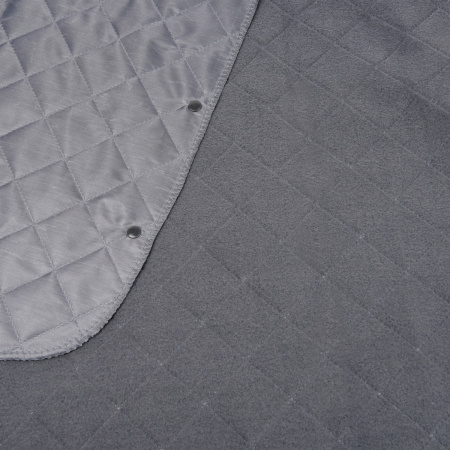 Плед PONCHO, тёмно-серый