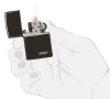 Зажигалка ZIPPO Classic с покрытием Ebony™ 24756ZL