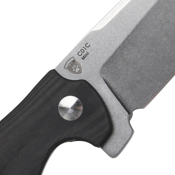 Складной нож Kizer Mini Sheepdog S35VN, рукоять Carbon Fiber