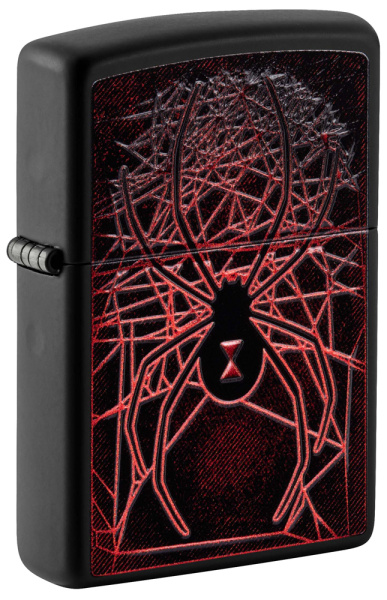 Зажигалка ZIPPO Spider Design с покрытием Black Matte 49791