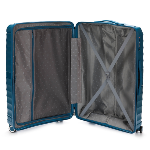 Чемодан TORBER Nevo T2207L-Blue