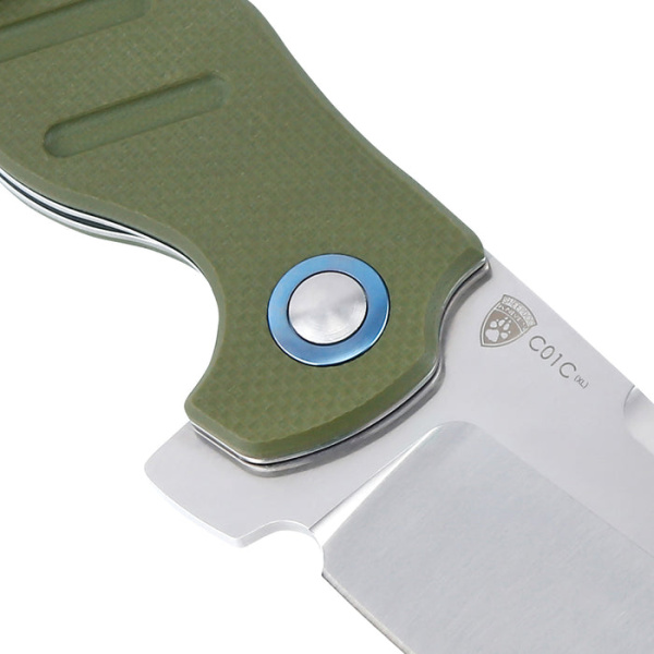 Складной нож Kizer Sheepdog C01c XL, зелёный