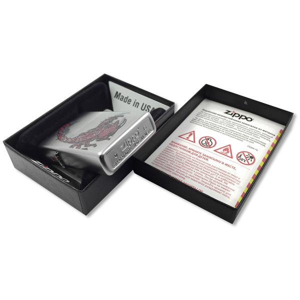 Зажигалка Zippo Scorpion color