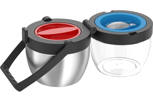 Термос для еды с чашей для салата THERMOS  TS-3430 SS, 1,06 л.