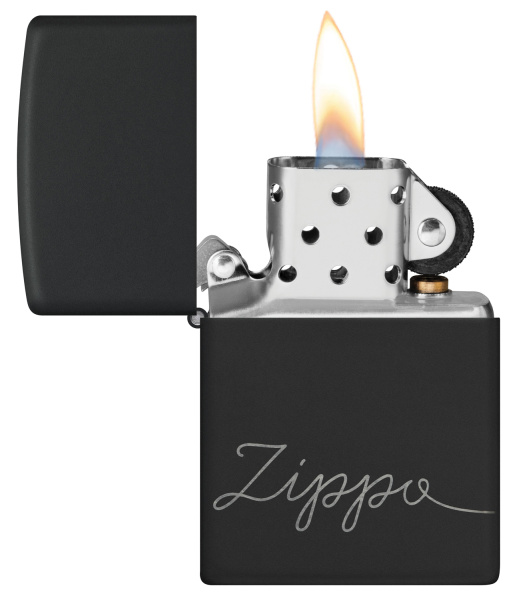 Зажигалка ZIPPO Classic с покрытием Black Matte 48979