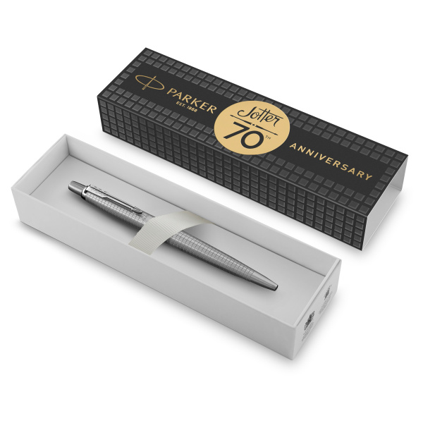 Ручка шариковая Parker "Jotter 70th Stainless Steel CT"