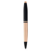 Шариковая ручка Cross Calais - Brushed Rose Gold Plate and Black Lacquer
