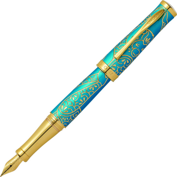 Ручка перьевая Cross YEAR OF THE MONKEY 2016-TEAL GT