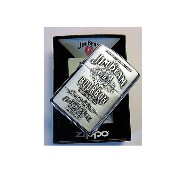 Зажигалка Zippo Jim Beam Pewter Emblem