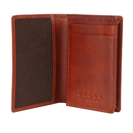 Визитница Cross Vachetta New Cognac, рыже-коричневая