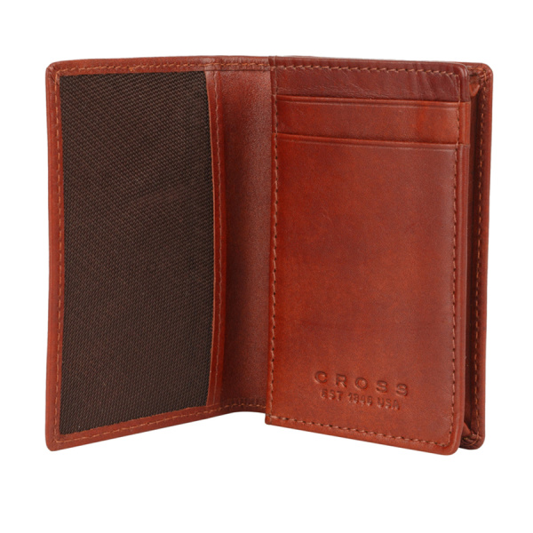 Визитница Cross Vachetta New Cognac, рыже-коричневая