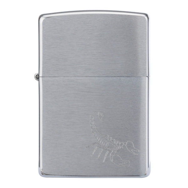 Зажигалка ZIPPO с покрытием Brushed Chrome 29684