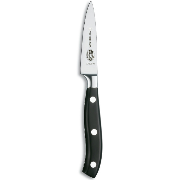 Нож Victorinox универсальный, кованый, лезвие 8 см, черный