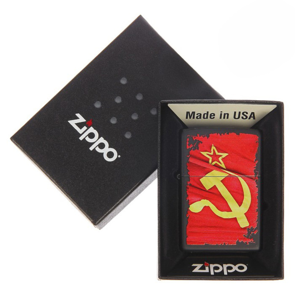 Зажигалка Zippo Серп и Молот