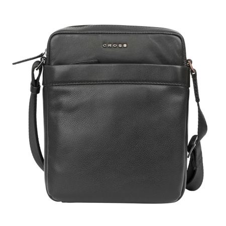 Сумка наплечная Cross Renovar Black, чёрная