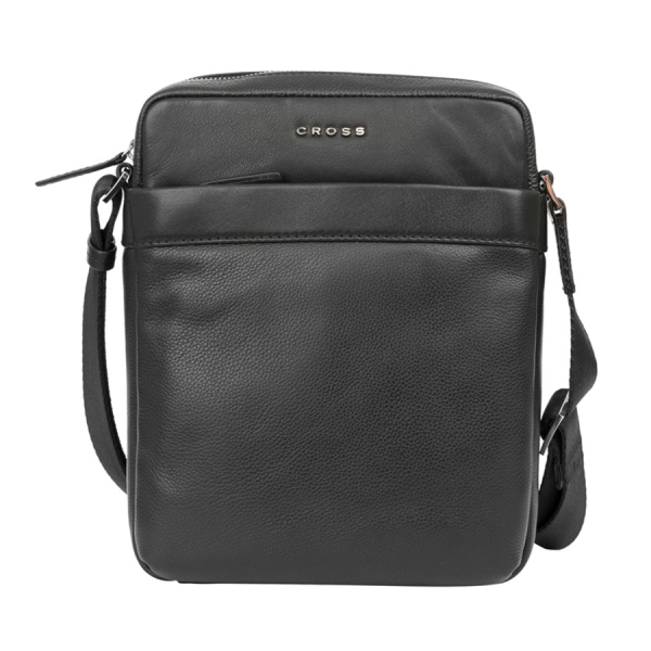 Сумка наплечная Cross Renovar Black, чёрная