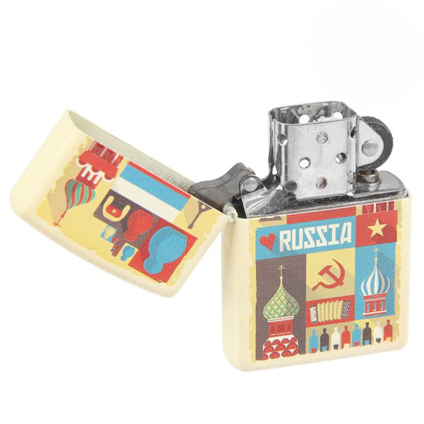 Зажигалка Zippo Открытка из России