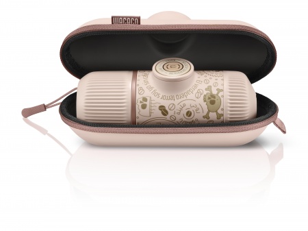 Портативная эспрессо машина Nanopresso Dark Souls Pink + Case