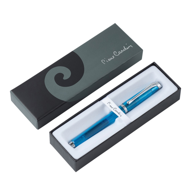 Перьевая ручка Pierre Cardin I-share - Blue/Transparent