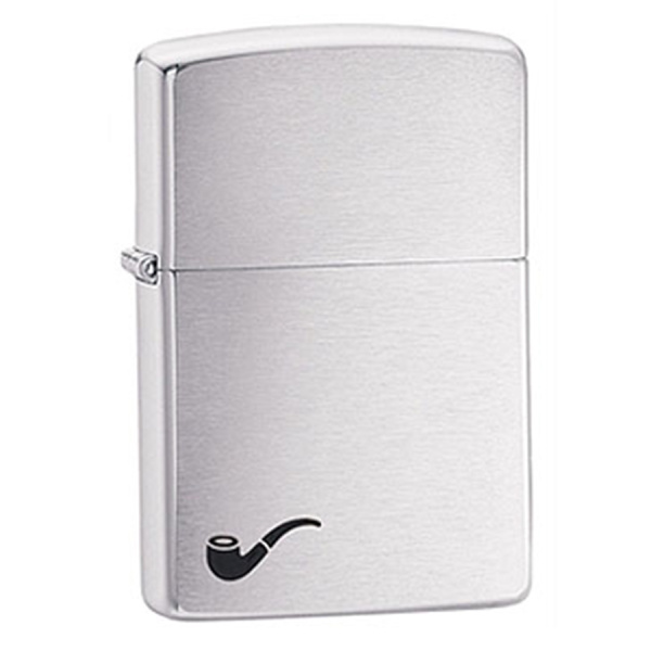 Зажигалка Zippo Pipe Lighter / Brushed Chrome